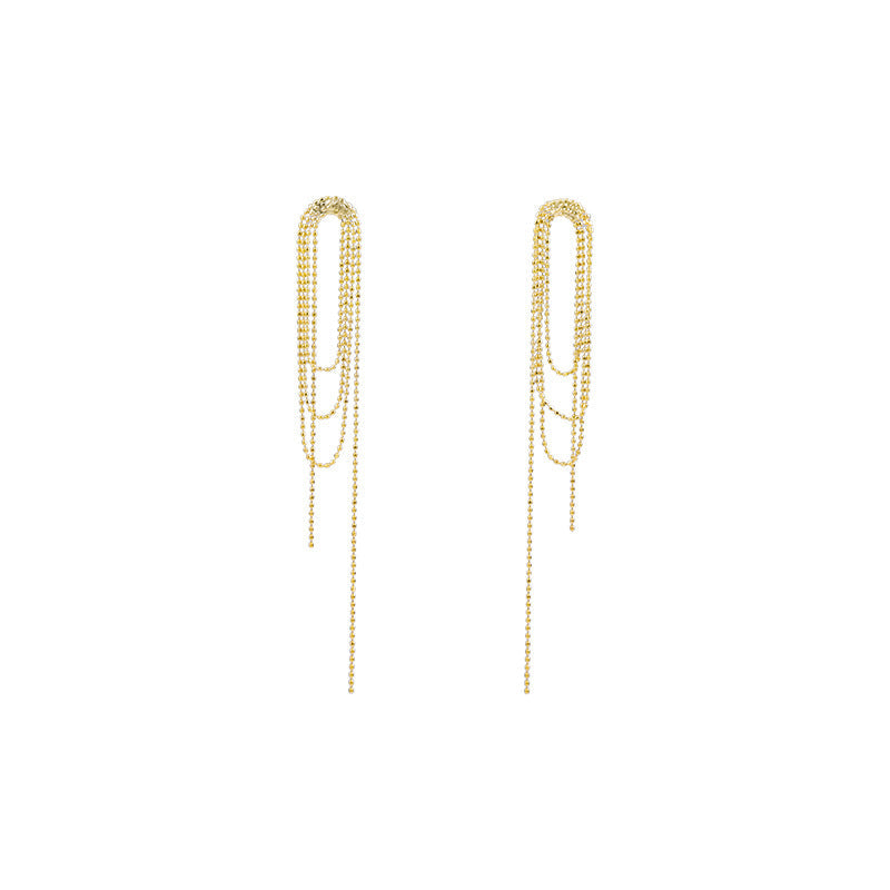 Delicate Thin Chain Earrings