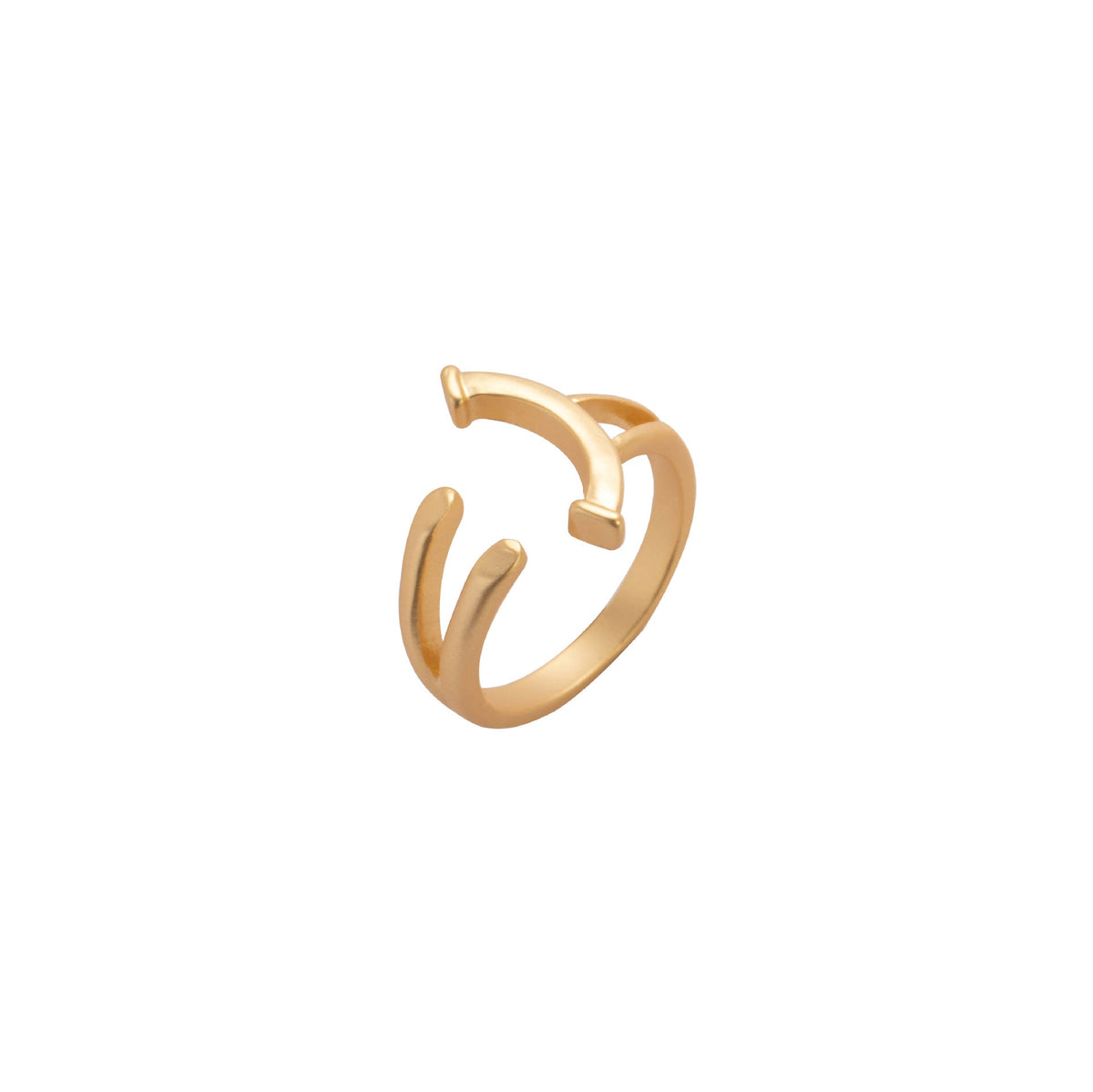 Simple Smile Adjustable Ring