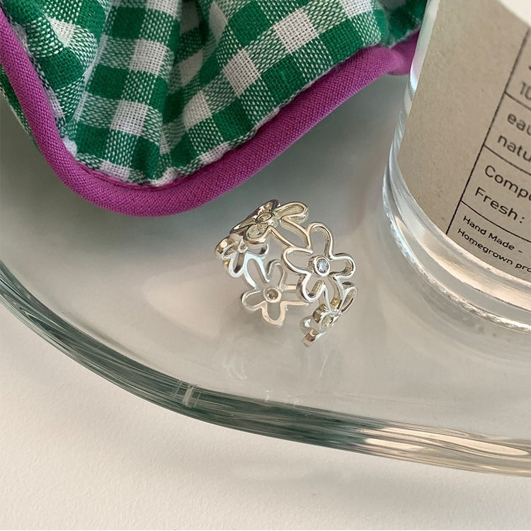 Openwork Floral Ring