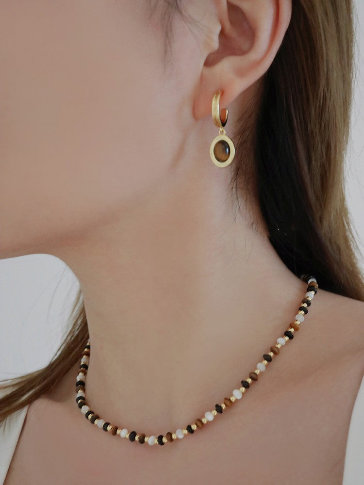 Natural Stone Vintage Necklace