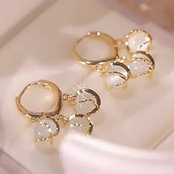 Small Fresh Temperament Simple Earring Closure