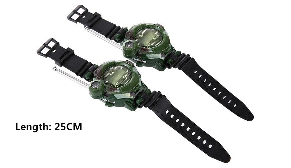 7 In 1 Walkie Talkie Survival Watch For Kids (Camouflage Style )