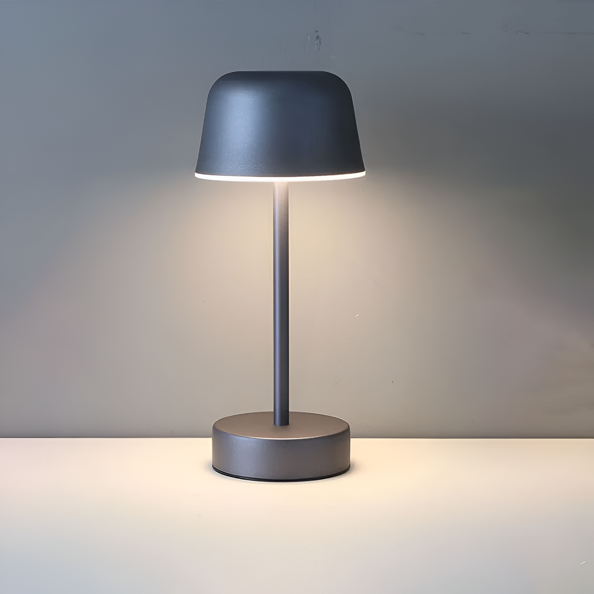 Wireless Rechargeable Retro LED Table Lamp with USB Charging