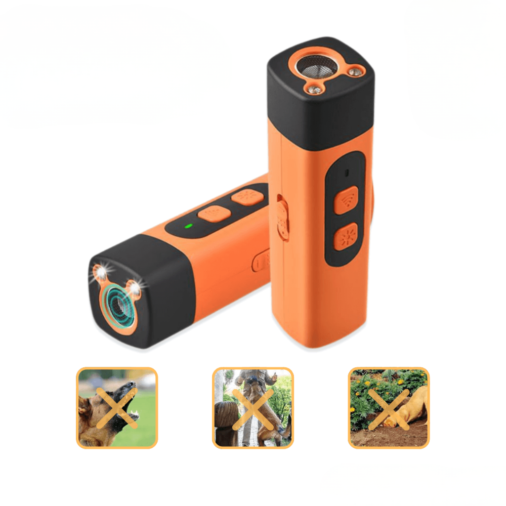 Dog Bark Control Ultrasonic Trainer Portable Training Device