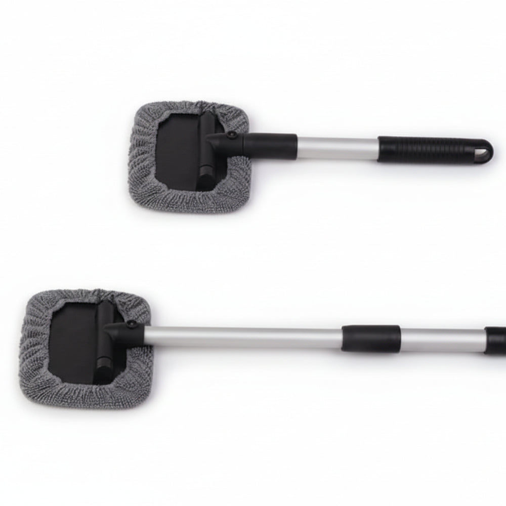 Extendable Car Window Cleaner Swivel Head
