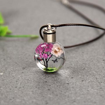 Butterfly Garden Glow Necklace