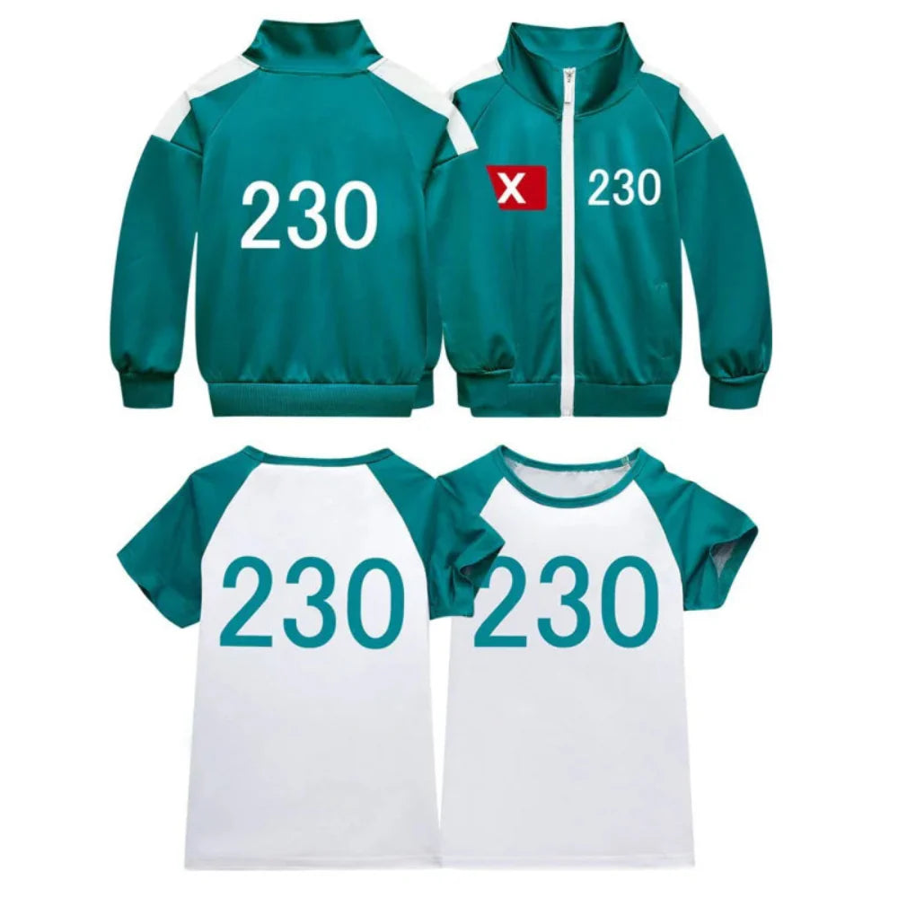 Game Tracksuit Kids Costume Set