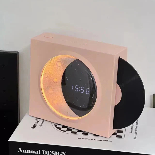 Moon Lamp with Music and LED Night Light – Atmospheric Lighting with Bluetooth Speaker