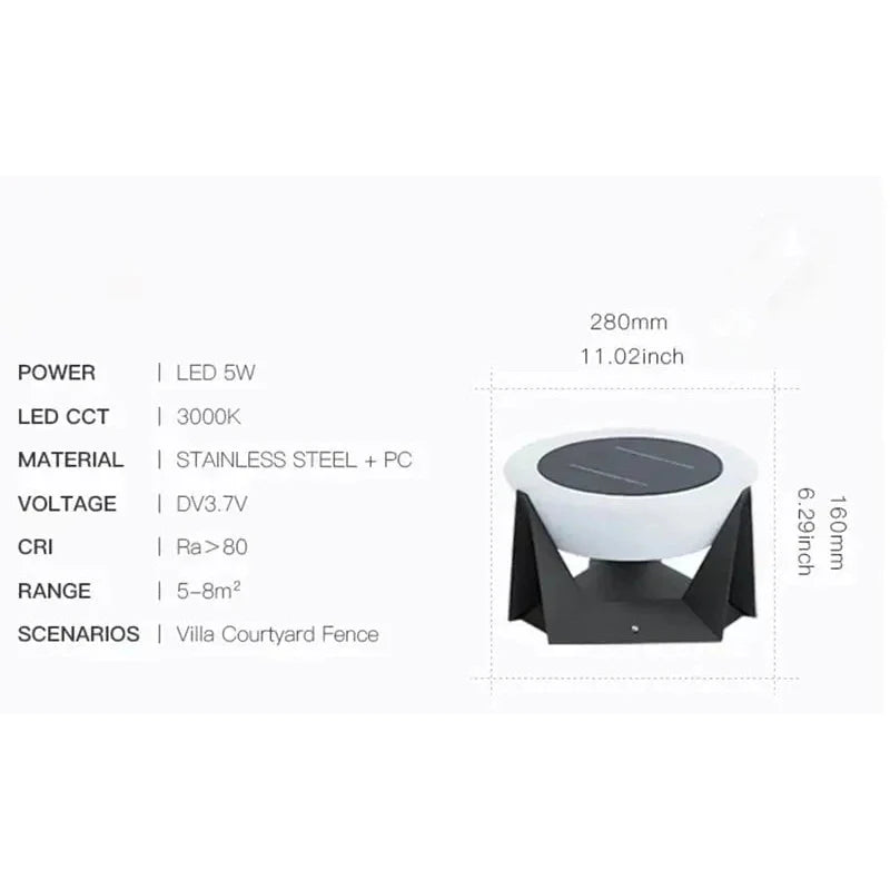 SolarGlow LED Spotlight | Waterproof & Energy-Efficient for Outdoors