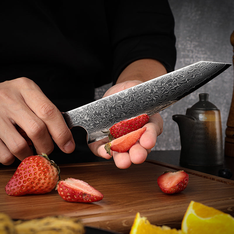Heritage (遺産) Damascus Steel - 6 Inch Utility Knife