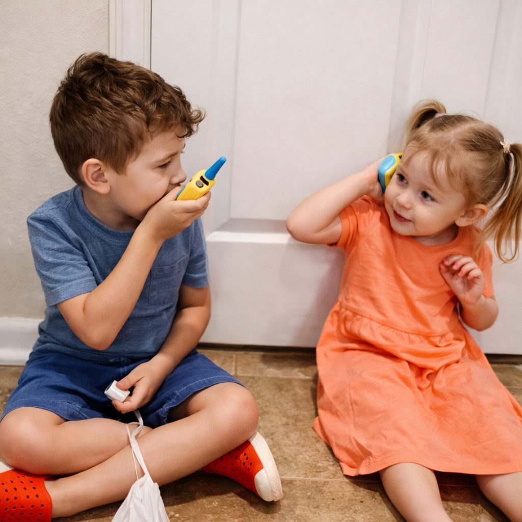 Kids Walkie Talkie Toy Set Outdoor Play Indoor Games