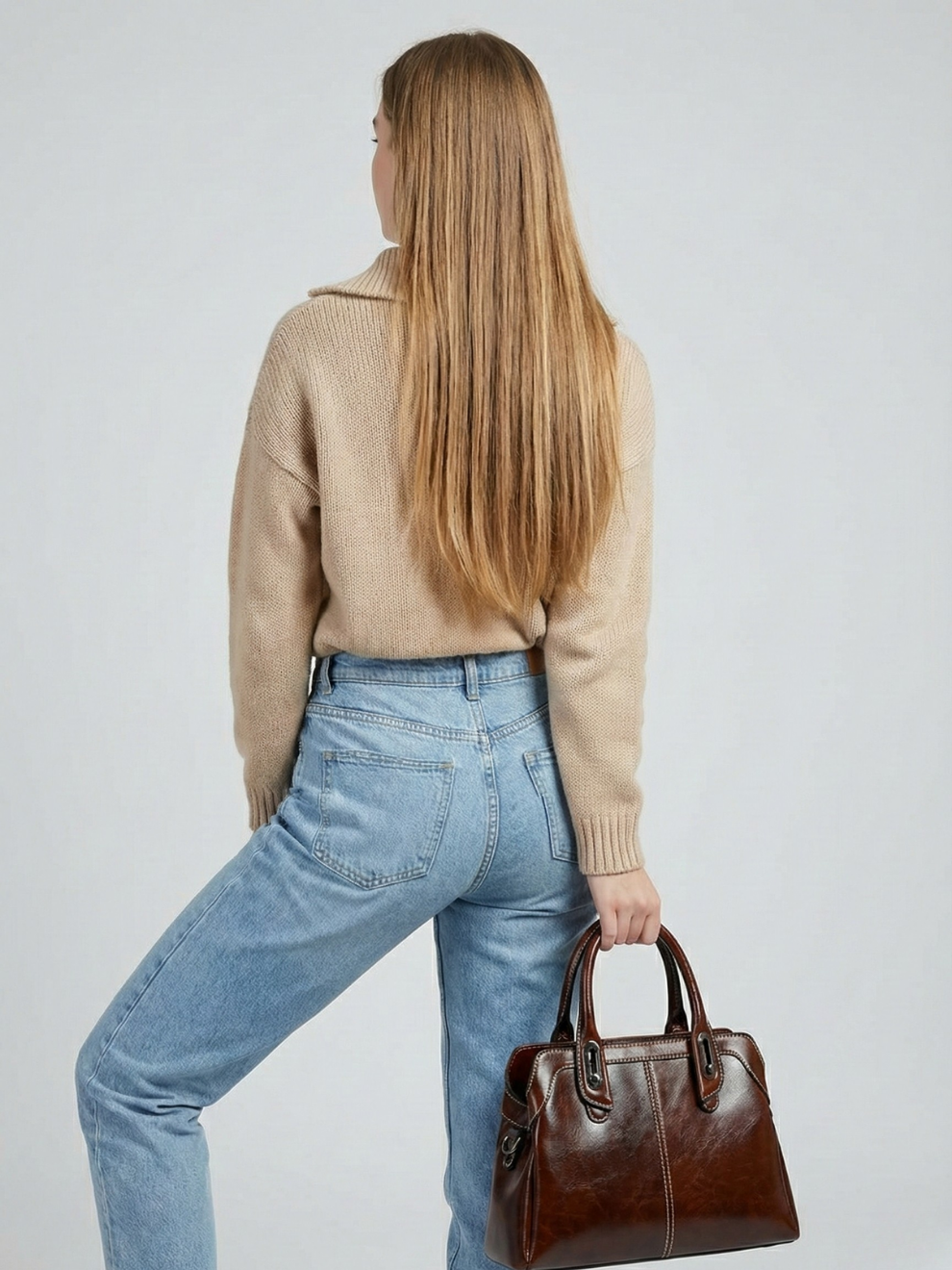 Leather bag for women work | MODENA