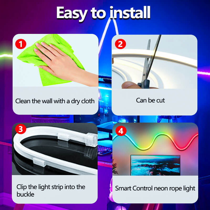 RGBIC Smart Neon Rope Lightâ˘