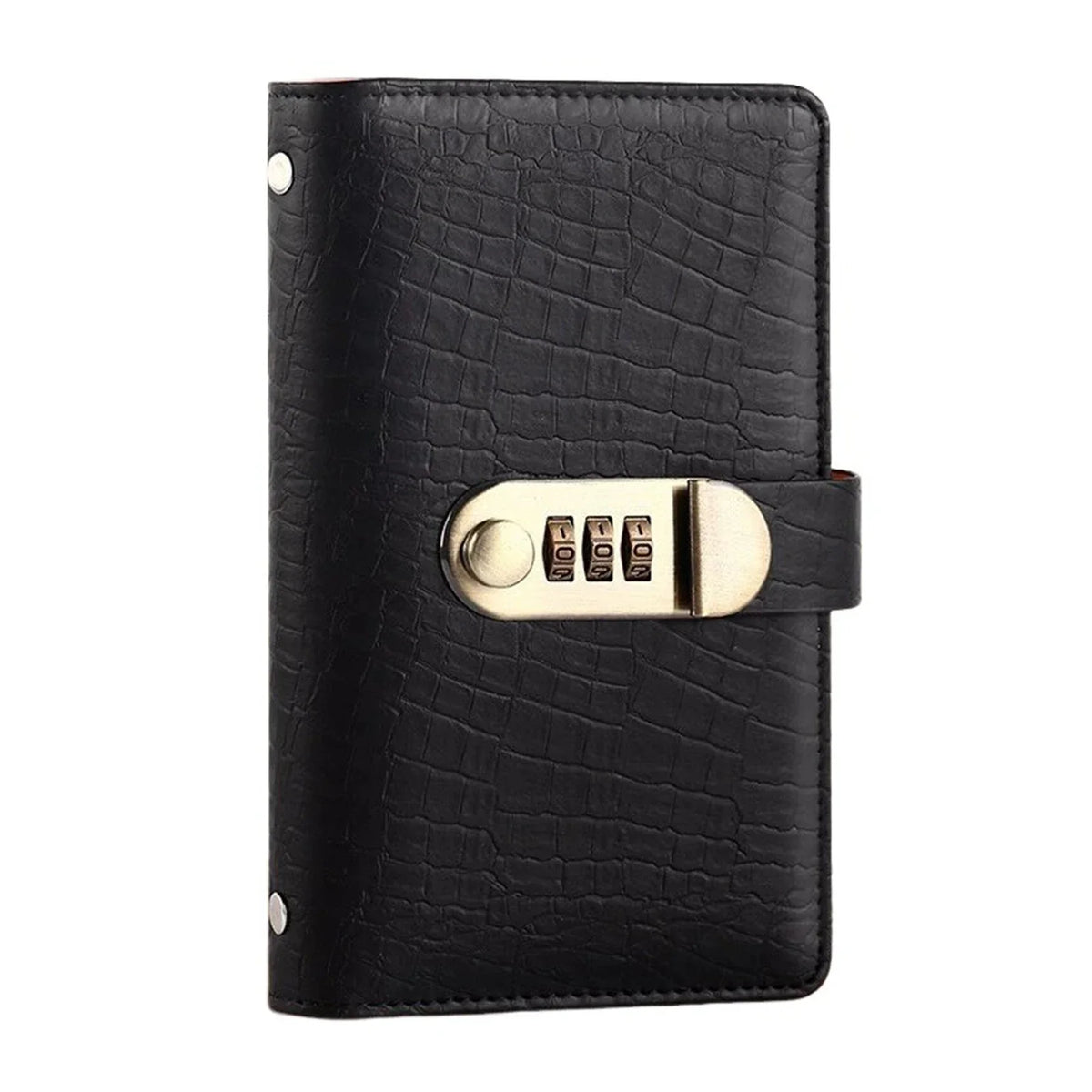 100 Envelope Savings Challenge Binder with Cash Envelopes and Combination Lock – PU Leather