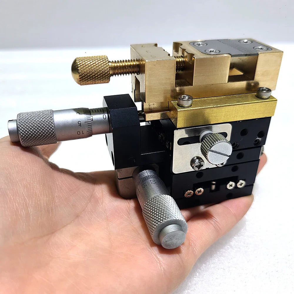 Micro Precision Vise with XY Axis Adjustable Platform 40x40mm
