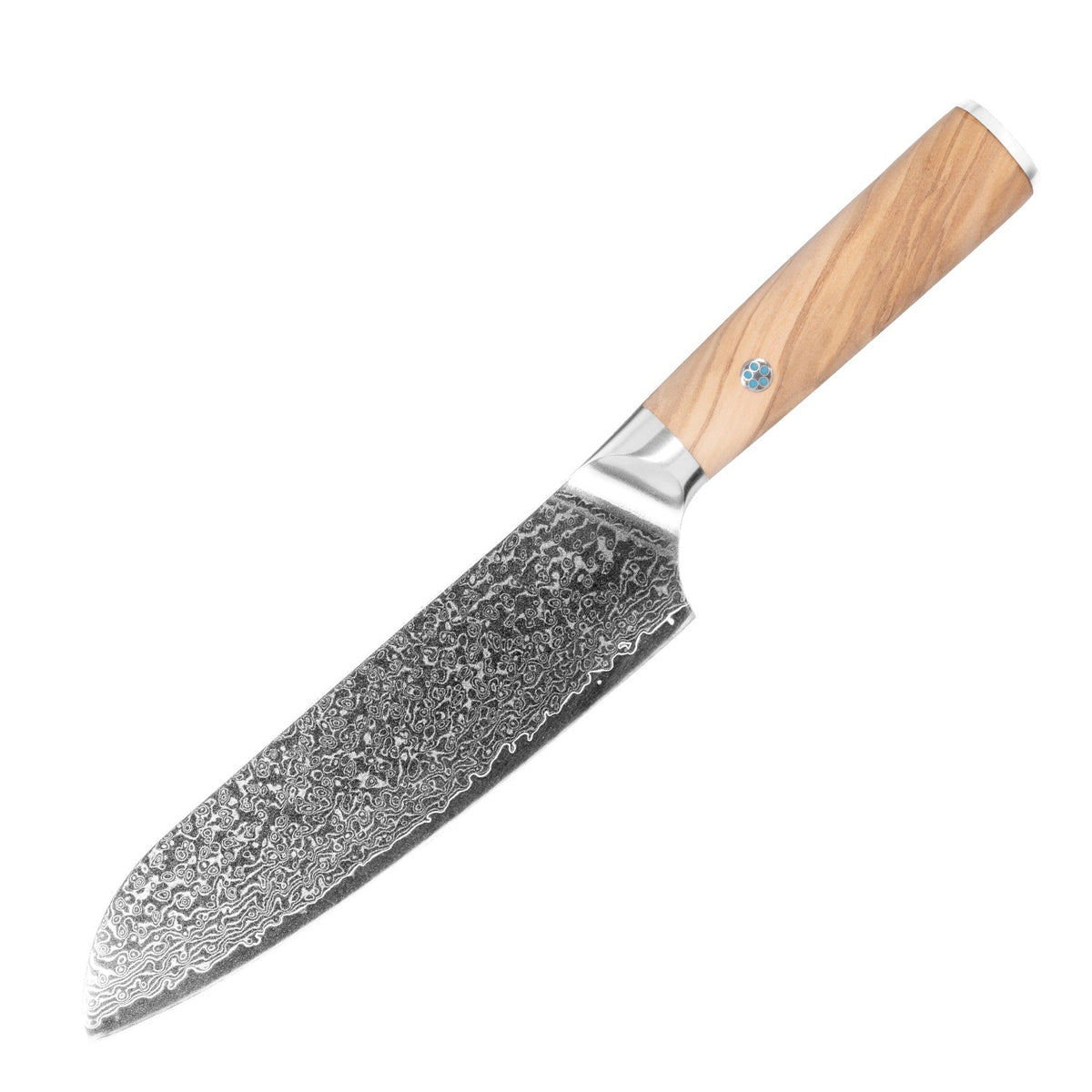 Takumi (匠) Damascus Steel - 7 Inch Santoku Chef's Knife