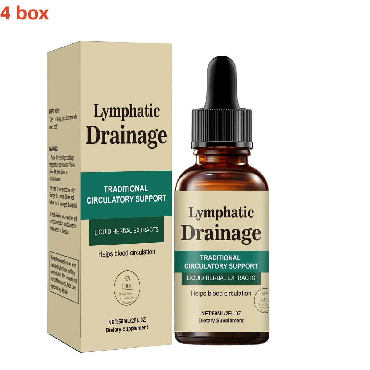 Liquid Herbal Extract Supplement 59ml for Adults