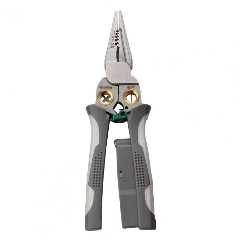 8-in-1 High-Precision Wire Stripper with Voltage Tester – Multi-Function Electric Wire Cutter