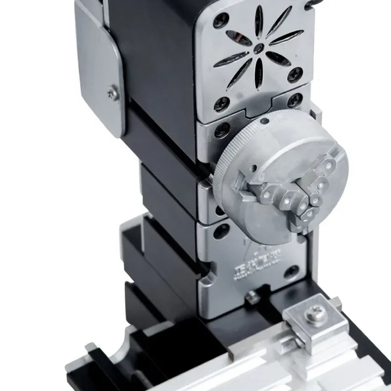 High Power 4-axis Mini Metal Lathe 12000rpm/60W