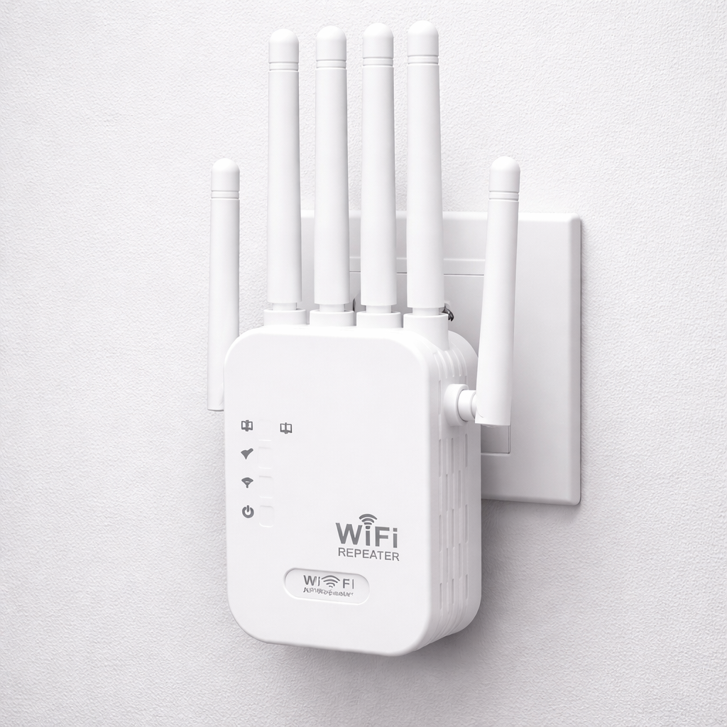 WiFi Extender Dual Band Signal Booster Wireless Range