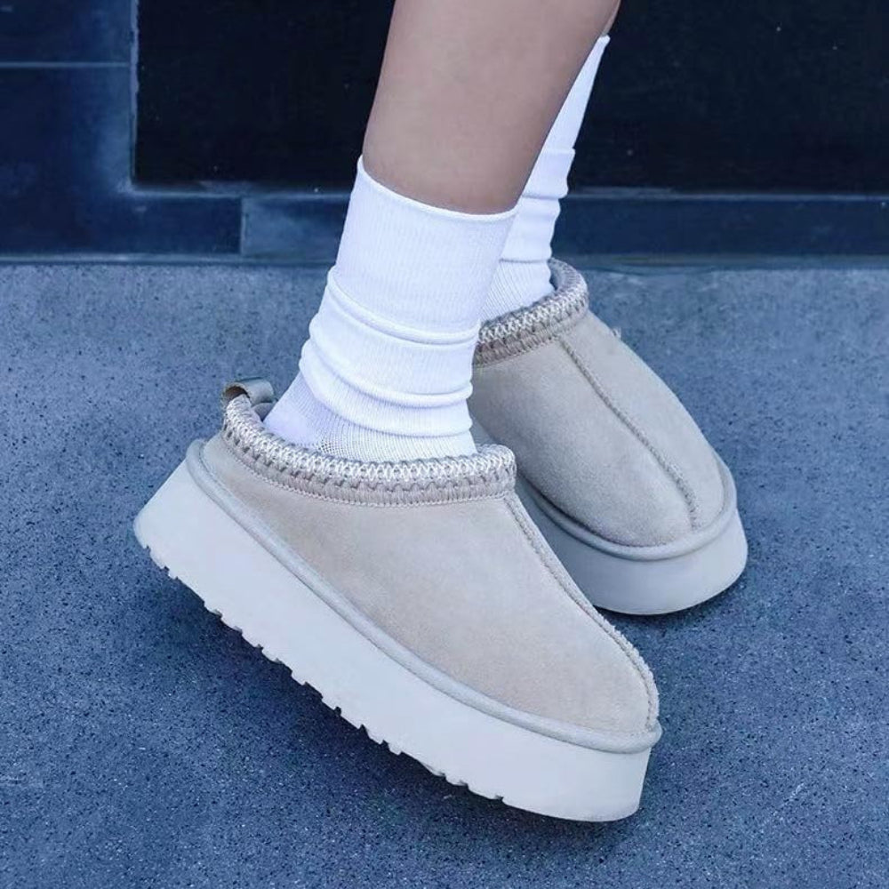 Women’s Warm Cozy House Shoes - Soft Indoor Non Slip