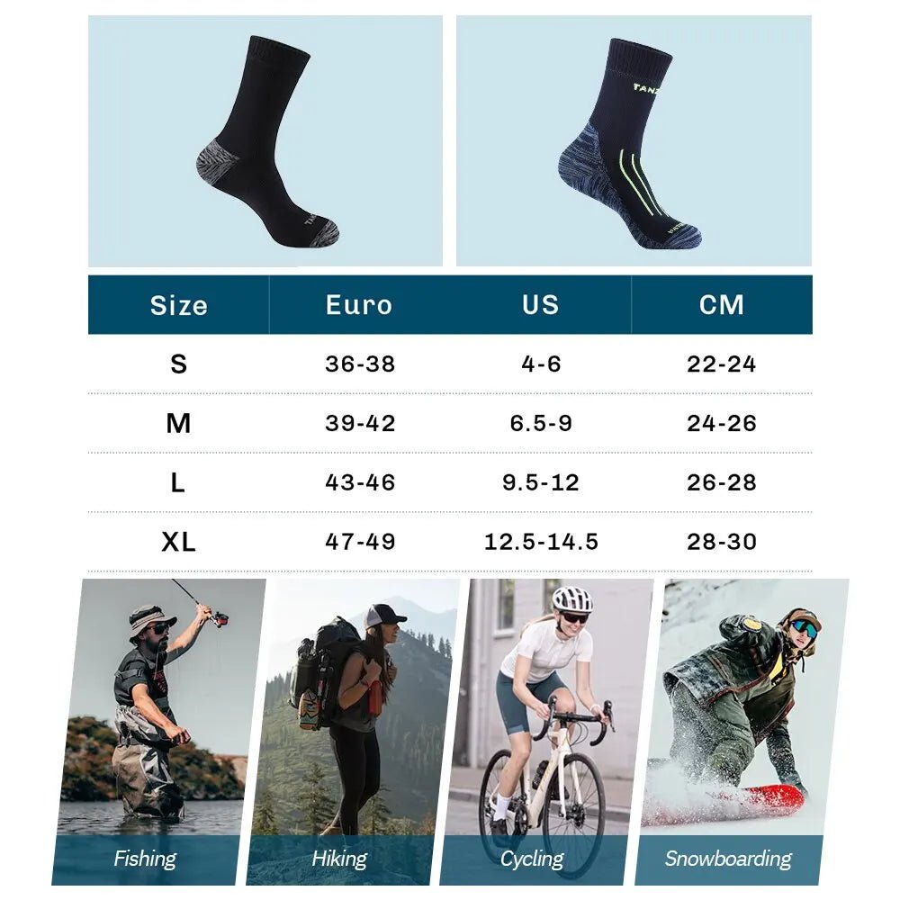 AQUATHERM PRO – Waterproof Thermal Socks for Outdoor Performance