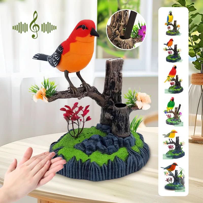 CHIRPYTALK – Voice-Activated Chirping Bird Interactive Toy