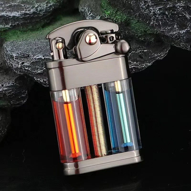 CLEARFUEL – Multi-Fuel Kerosene Lighter Transparent Design for Outdoor Adventures