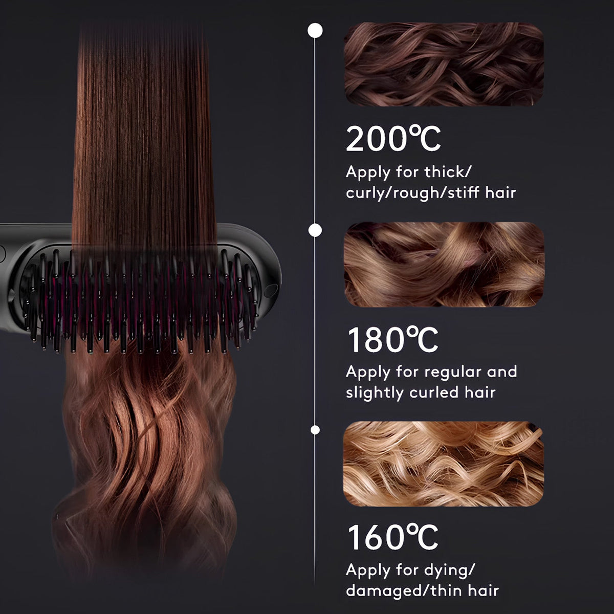 Avichic Hair Straightener Comb