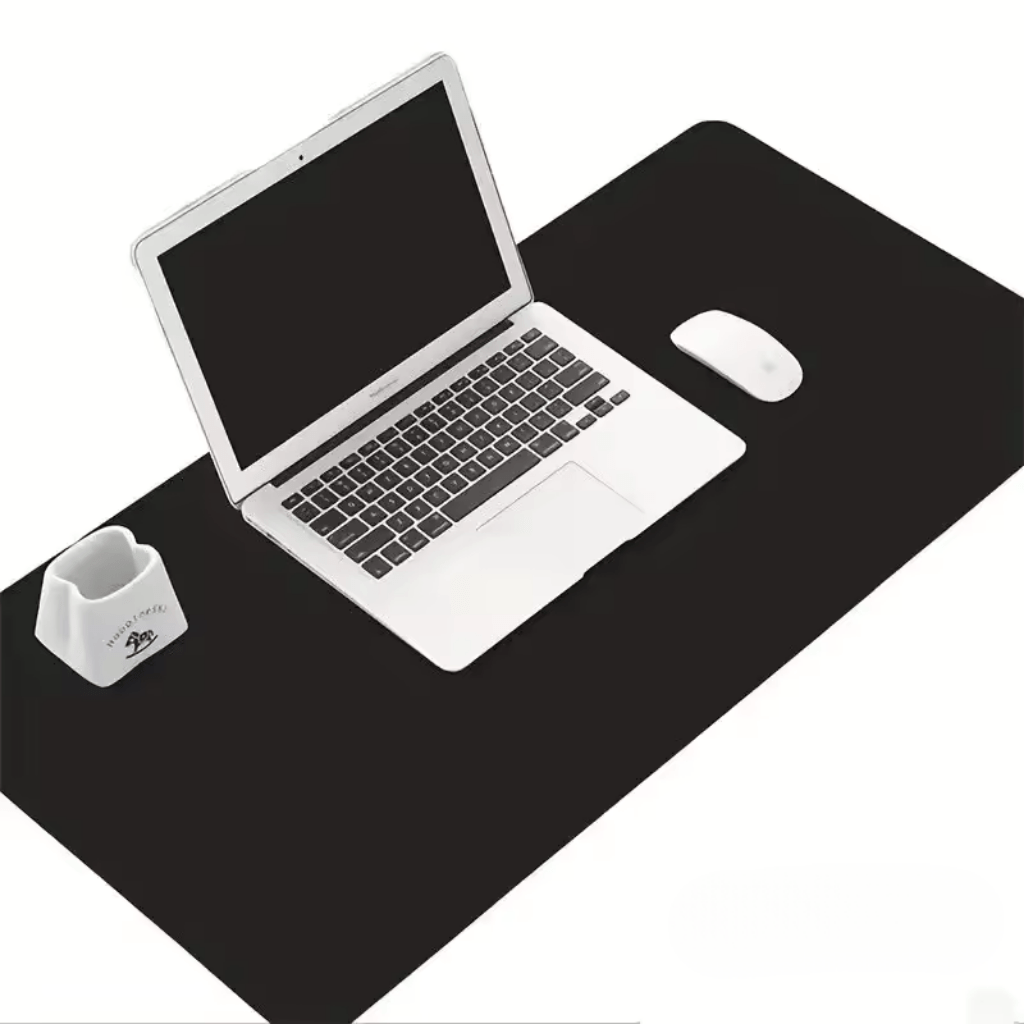DESKELUX – Premium PU Leather Desk Mat Waterproof Desk Pad with Non-Slip Backing