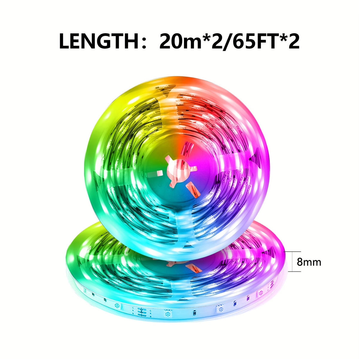 LED Strip Lights Colour Changing with App Control