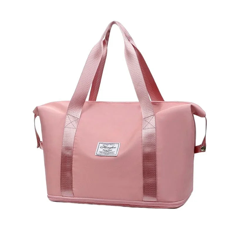 High capacity double layer suitcase for wet separation