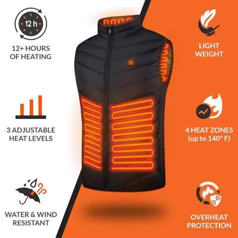 Pro Unisex Heated Vest