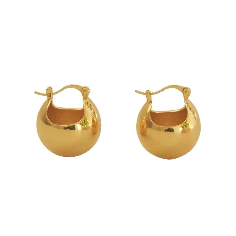 Classic Huggie Hoop Earrings