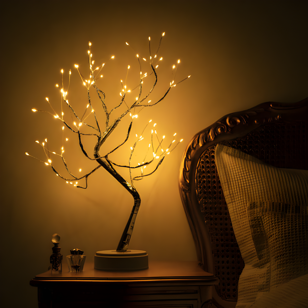 Soothing Tree Lamp for Relaxation and Ambience