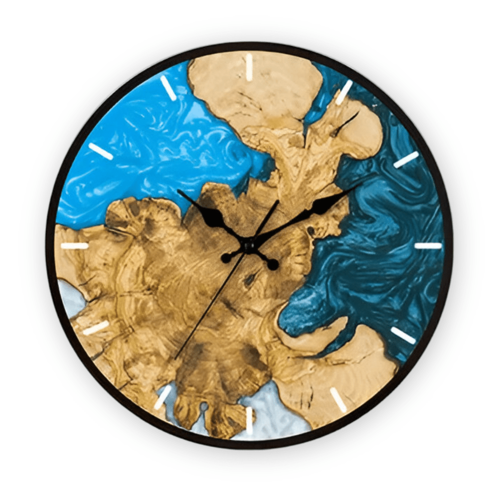 LUCENTRA – Elegant Clear Acrylic Wall Clock for Modern Minimalist Homes