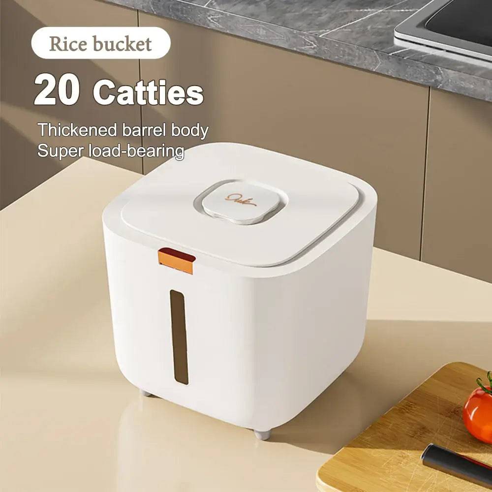 Insect-Proof Moisture-Proof Rice and Grain Storage Box with Lid