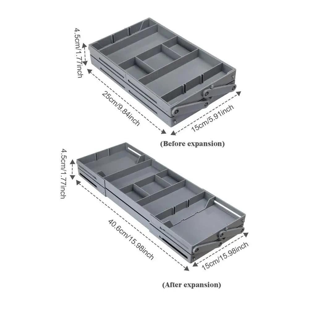 Expandable Drawer Organiser Tray