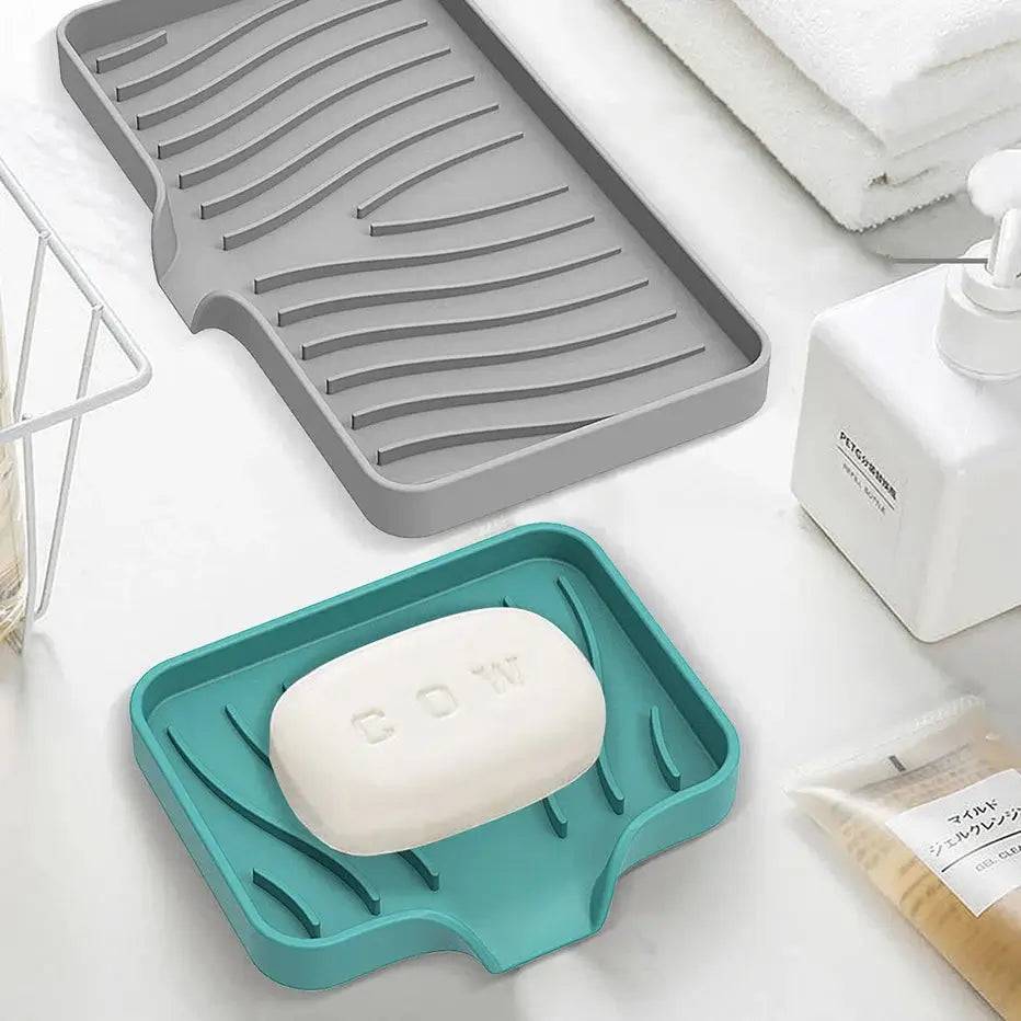 Self-Draining Soap Dish Holder