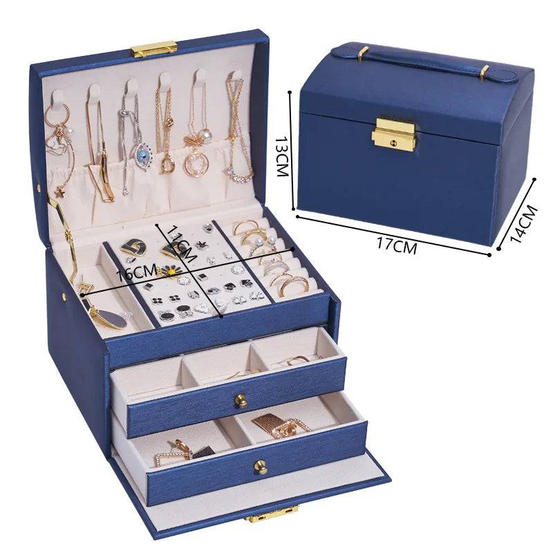 Three-layer Jewellery Storage Box