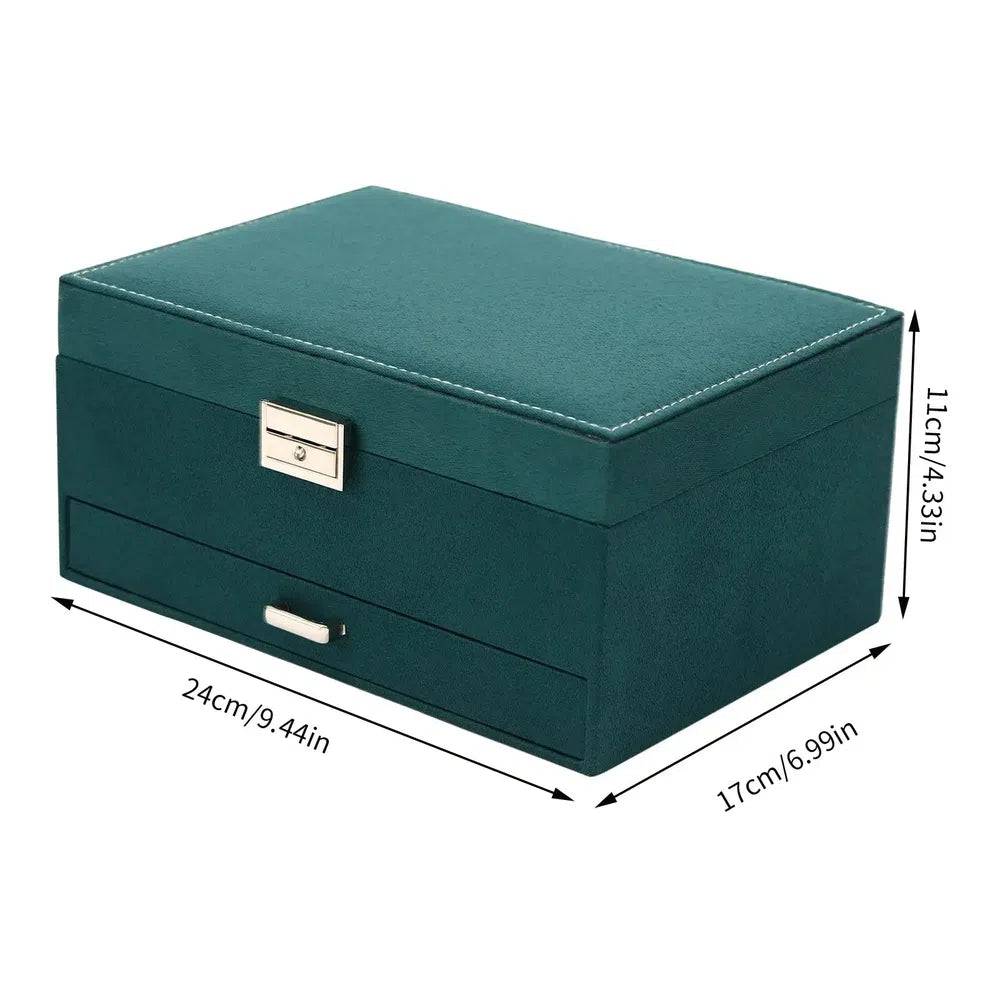 Three-Layer Large Capacity Jewellery Storage Box Organiser