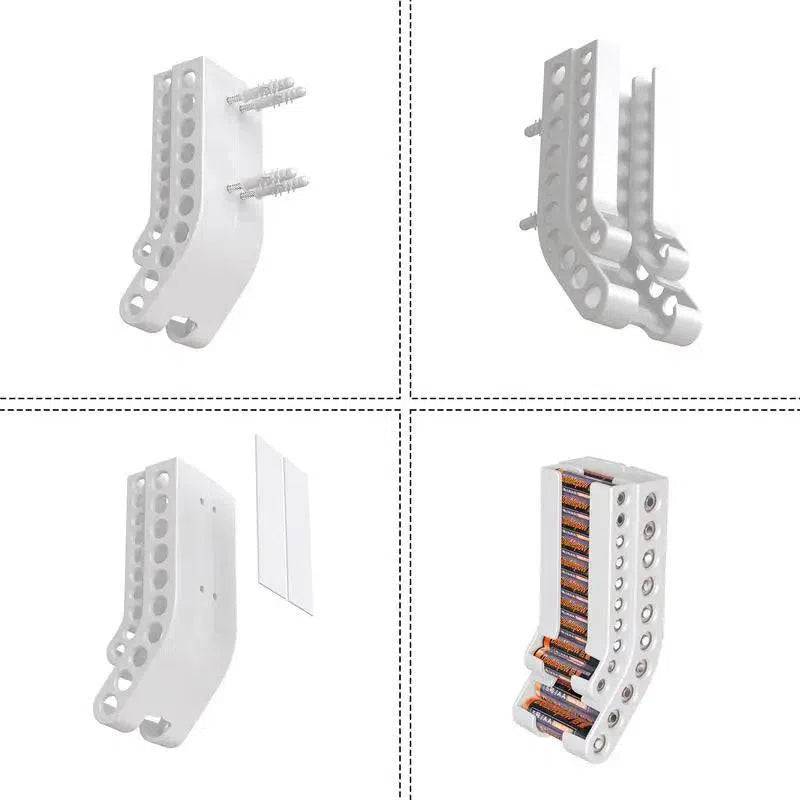 Wall Mounted Battery Storage Rack