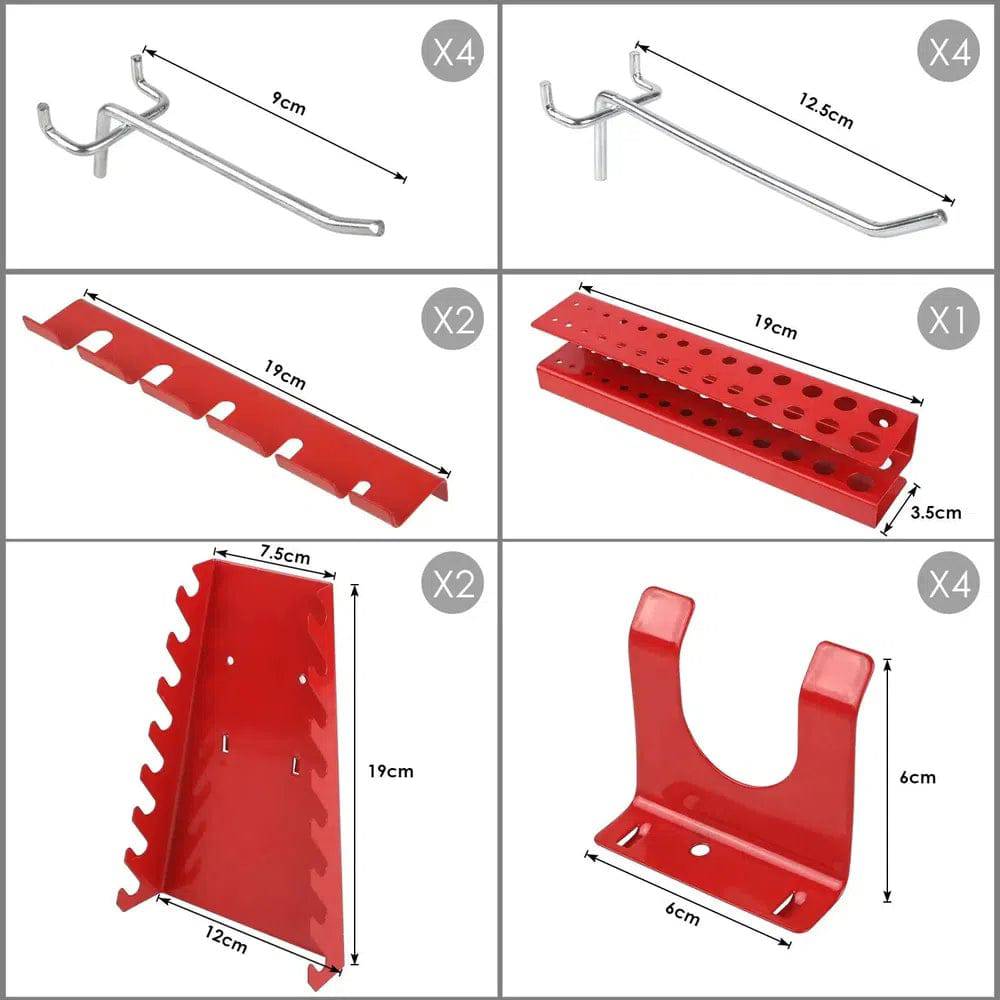 Perforated Tool Wall Mount