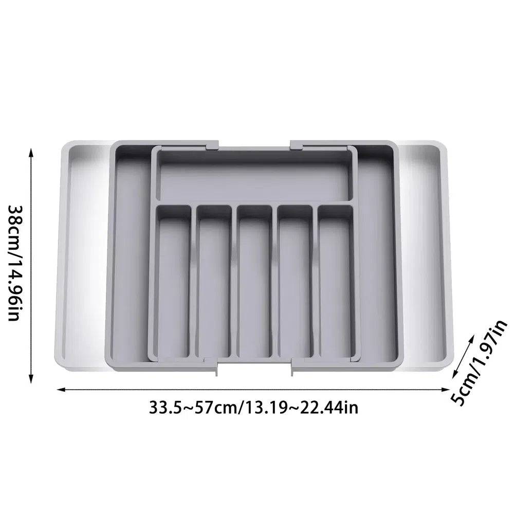 Versatile Expandable Silverware Organiser