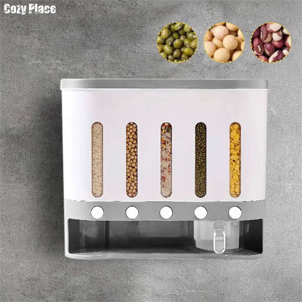 9kg Wall-Mounted Dry Food Dispenser