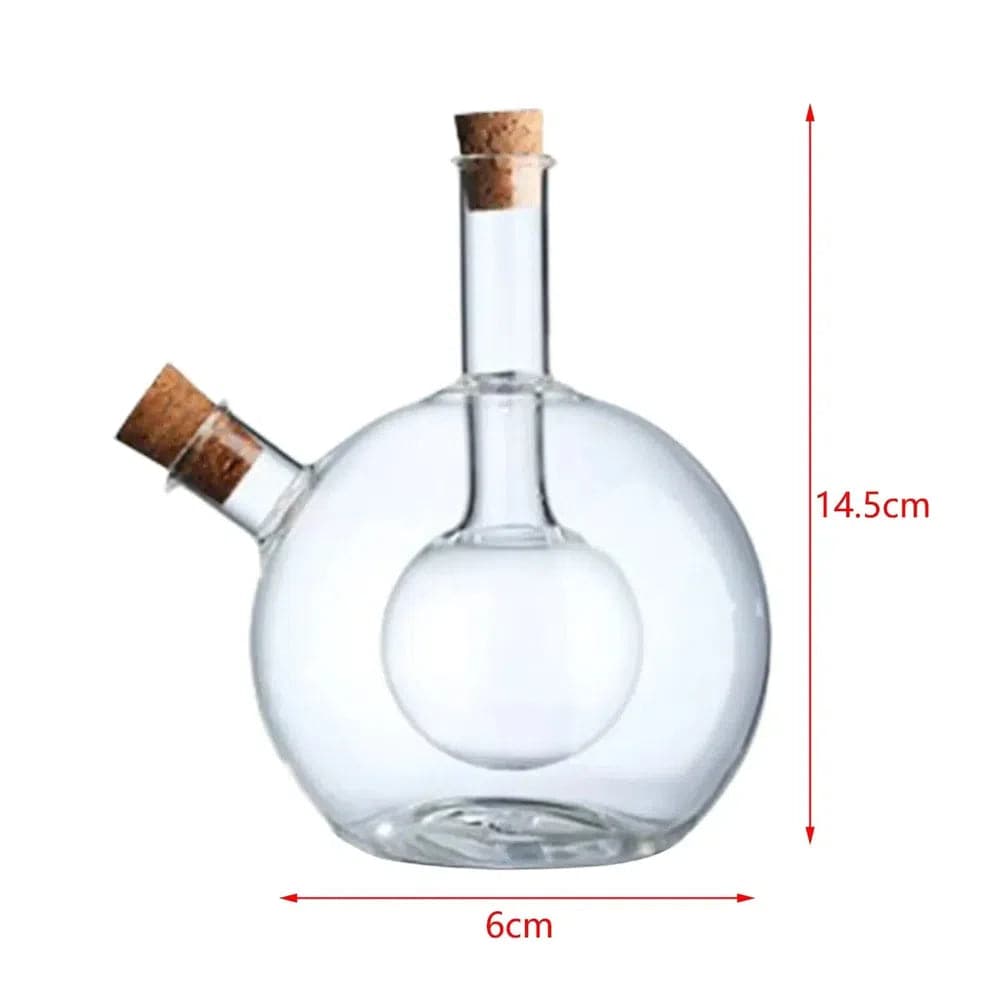 Oil and Vinegar Cruet Dispenser Bottle