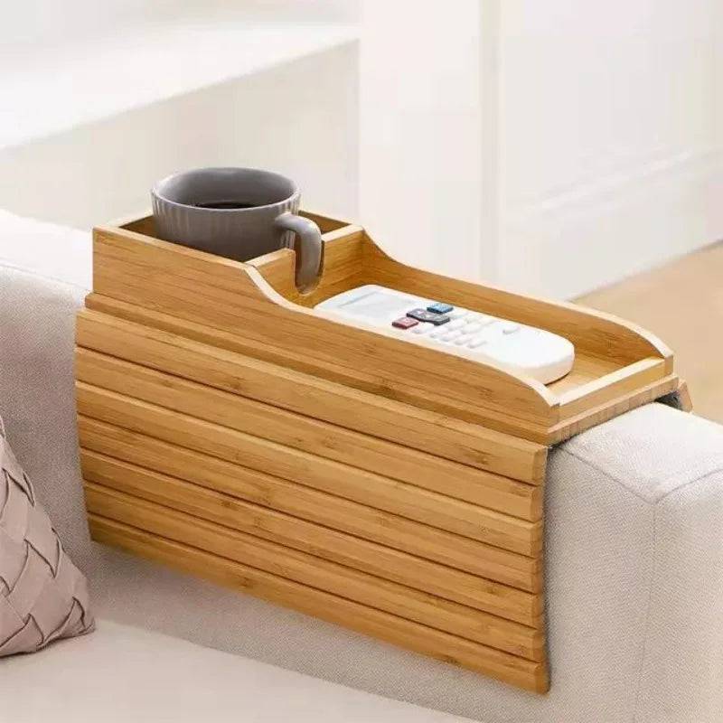 Bamboo Sofa Cup Holder