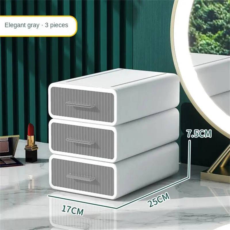 Stackable Desktop Drawer Storage Box