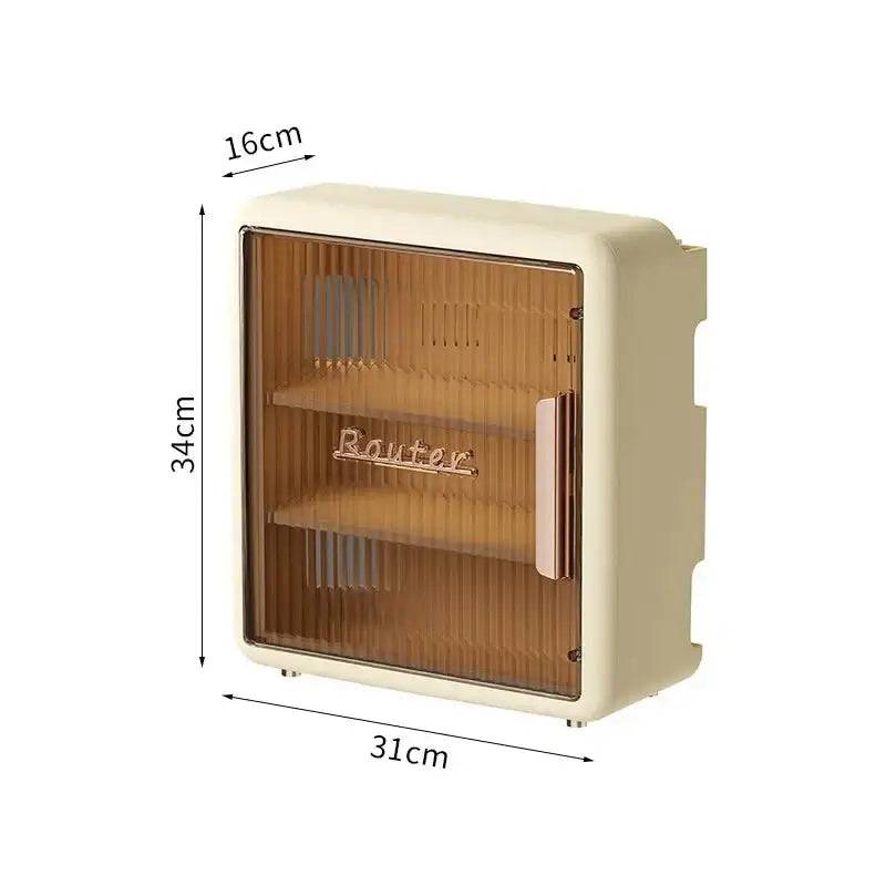 Wall-Mounted Router Storage Box