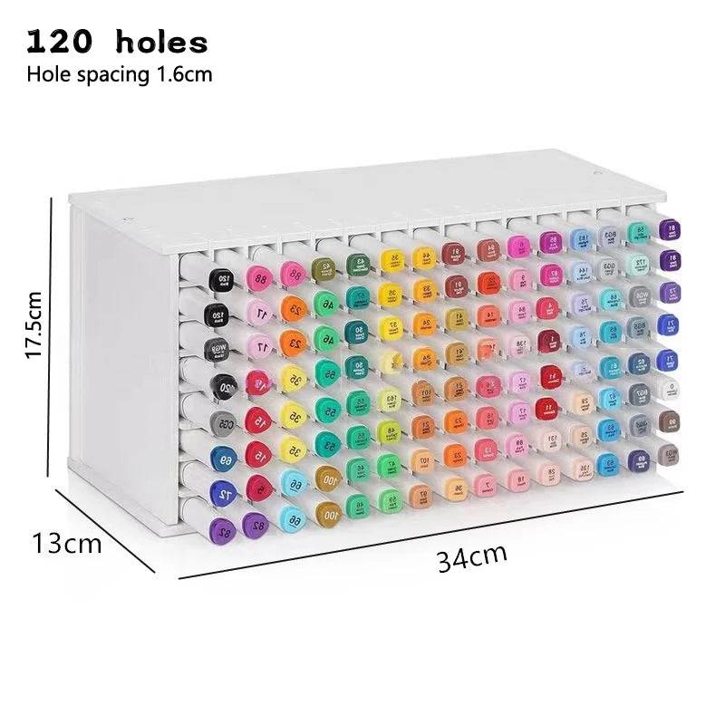Art Marker Storage Rack